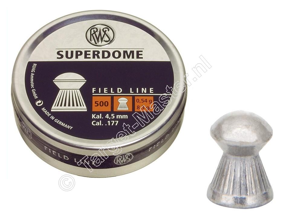 RWS Superdome 4.50mm Airgun Pellets tin of 500